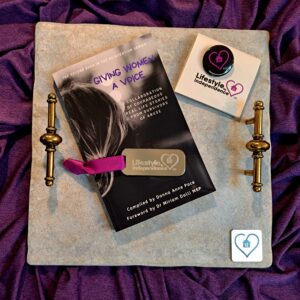 Tile for Hope, "Giving Women a Voice", Bookmark, and More Package